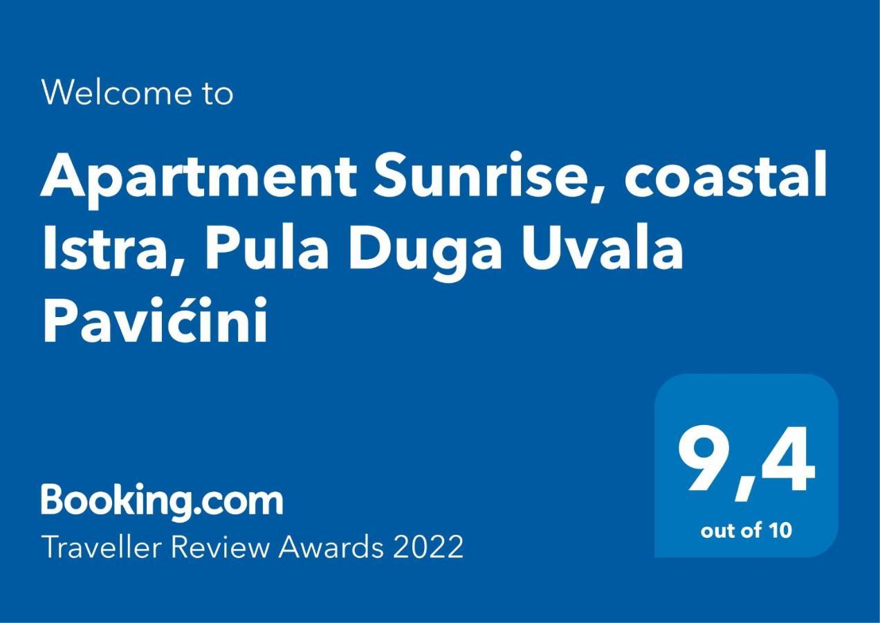 Apartment Sunrise, Coastal Istra, Pula Duga Uvala Pavicini Buitenkant foto